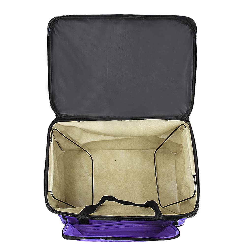 Large Capacity Art Supply Storage Bag with Straps, Waterproof Art Craft Drawing Supplies Storage Tote Bag Portable Travel Bag