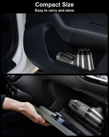 Mini Handheld Vacuum Cleaner Cordless, Portable Rechargeable with High Power Brushless Motor 12000 PA
