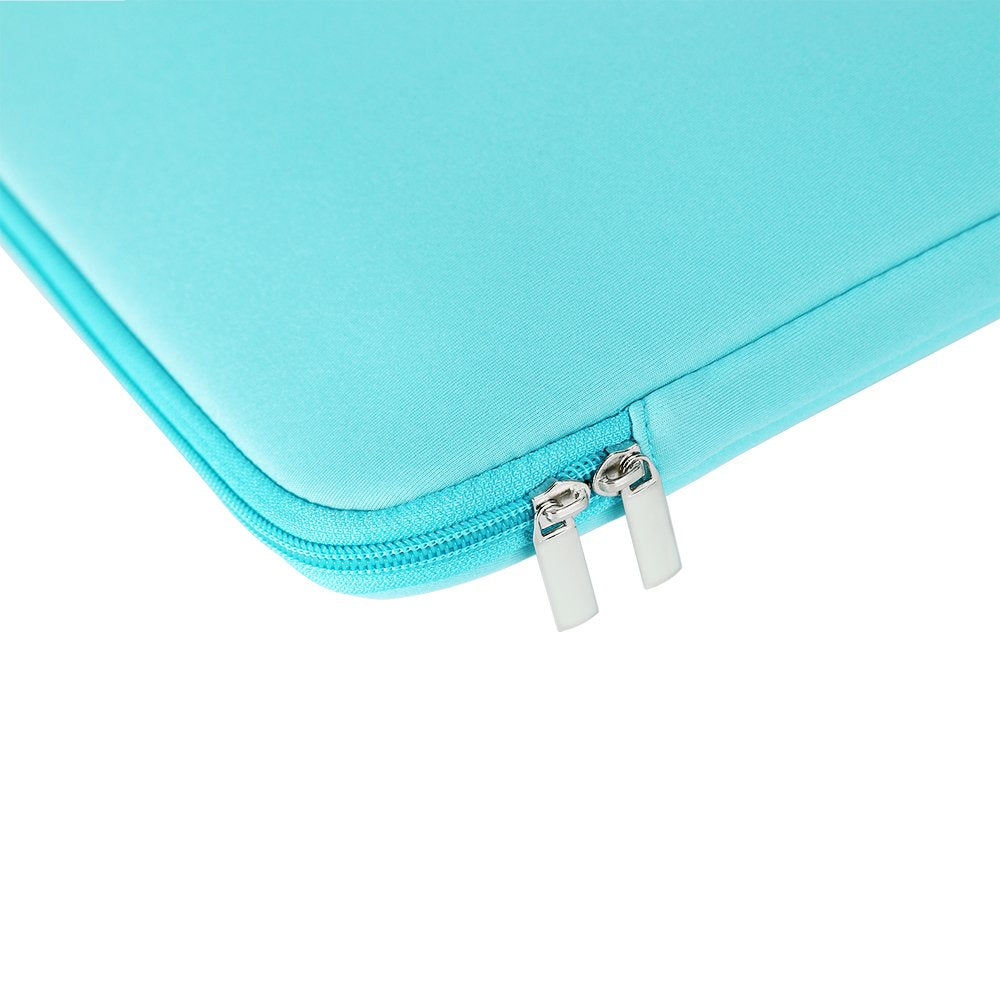 RAINYEAR 13 Inch Laptop Sleeve Compatible 13.3" MacBook Air/Pro M1 M2 M3 M4 A3240 A3113 A2681 A2337 A1932 A2179 A2338 A1706 A1708 Case Bag with Front Pocket Accessories Pouch (Red, Upgraded Version)