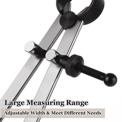 LDHHYH 3 Pack Adjustable Spring Wing Divider, 4/6/8 Inch Steel Lockable Divider Wing Compass, Precision Compass Geometry Tool for Drawing Drafting Woodworking Leather Craft