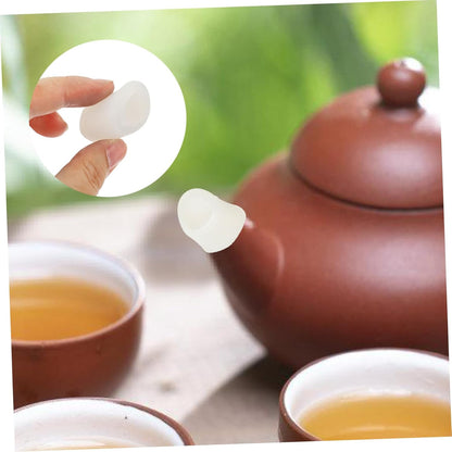 2pcs Teapot Spout Cover - Silicone Kettle Spout Protector Sleeve for Leak Pourer