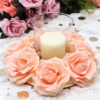 UUYYEO 4 Pcs 12 Inch Wooden Wreath Rings with Holes Wood Wreath Frames Forms Wood Floral Hoops Wooden Hanging Wreaths for Christmas Wedding