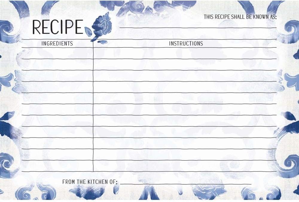 Lang Companies Pantia Vie 4x6 Recipe Card by Patina Vie