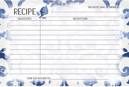 Lang Companies Pantia Vie 4x6 Recipe Card by Patina Vie