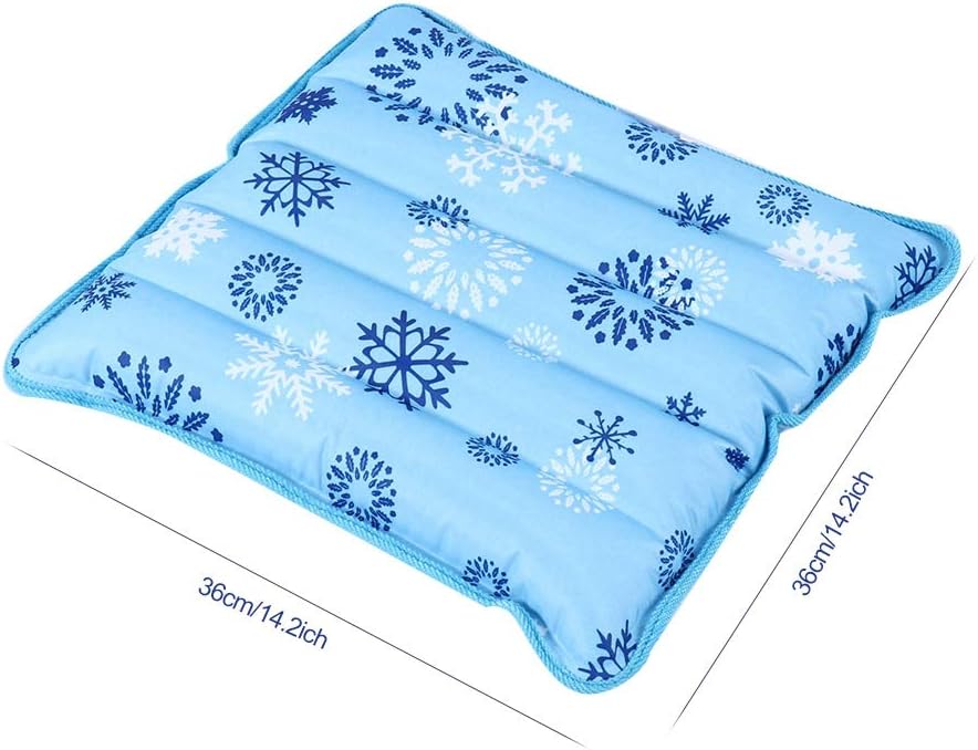 Cooling Mat, Cool Pillow Ice Pillow, Water Filling Ice Pillow Chair Pad, Multifunctional Waterproof Ice Pillow for