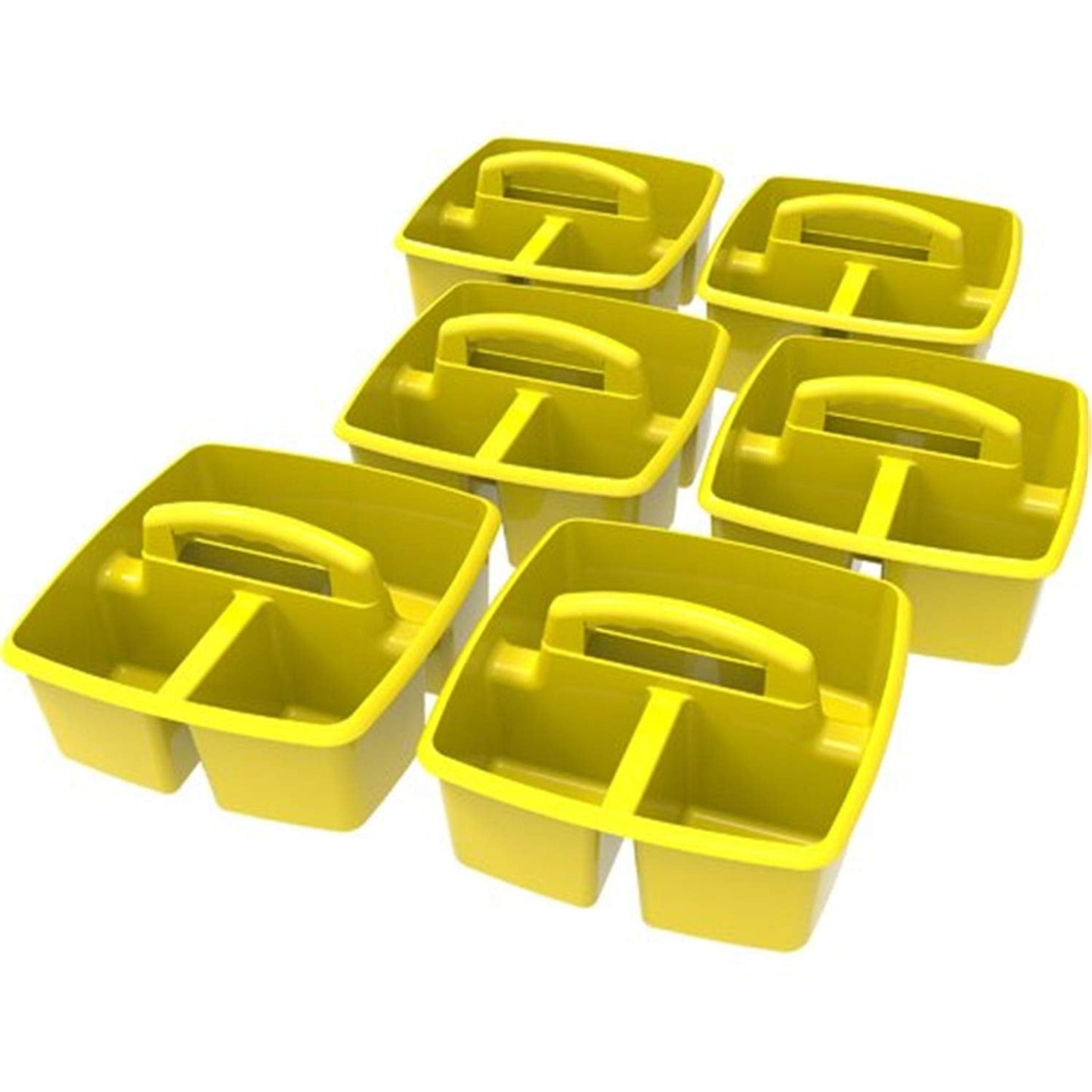 Storex Industries Small Caddy, Yellow