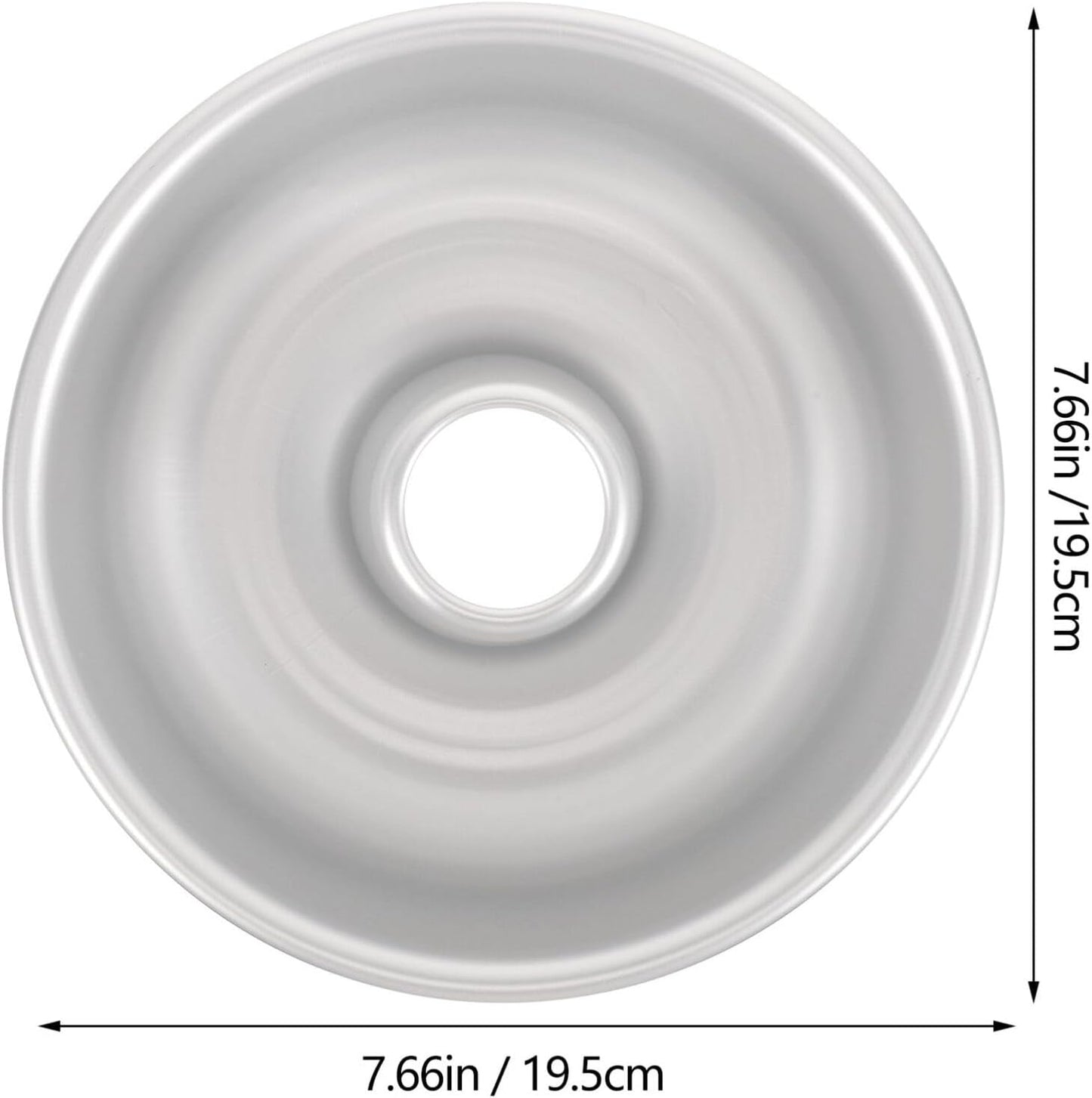 Ifundom Cheesecake Pan, Round Chimney Pudding Cake Pan, Non-Stick Baking Pan for Cake Grinding Wheel