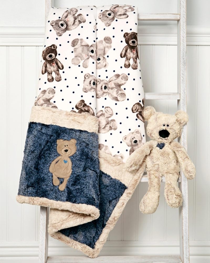 Shannon Fabrics Minky Cuddle Kit Cuddle Buddies Kimberbear