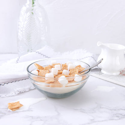 Funny Cinnamon Cereal Bowl with Metal Spoon Scented Soy Candle Morning Ritual Gift