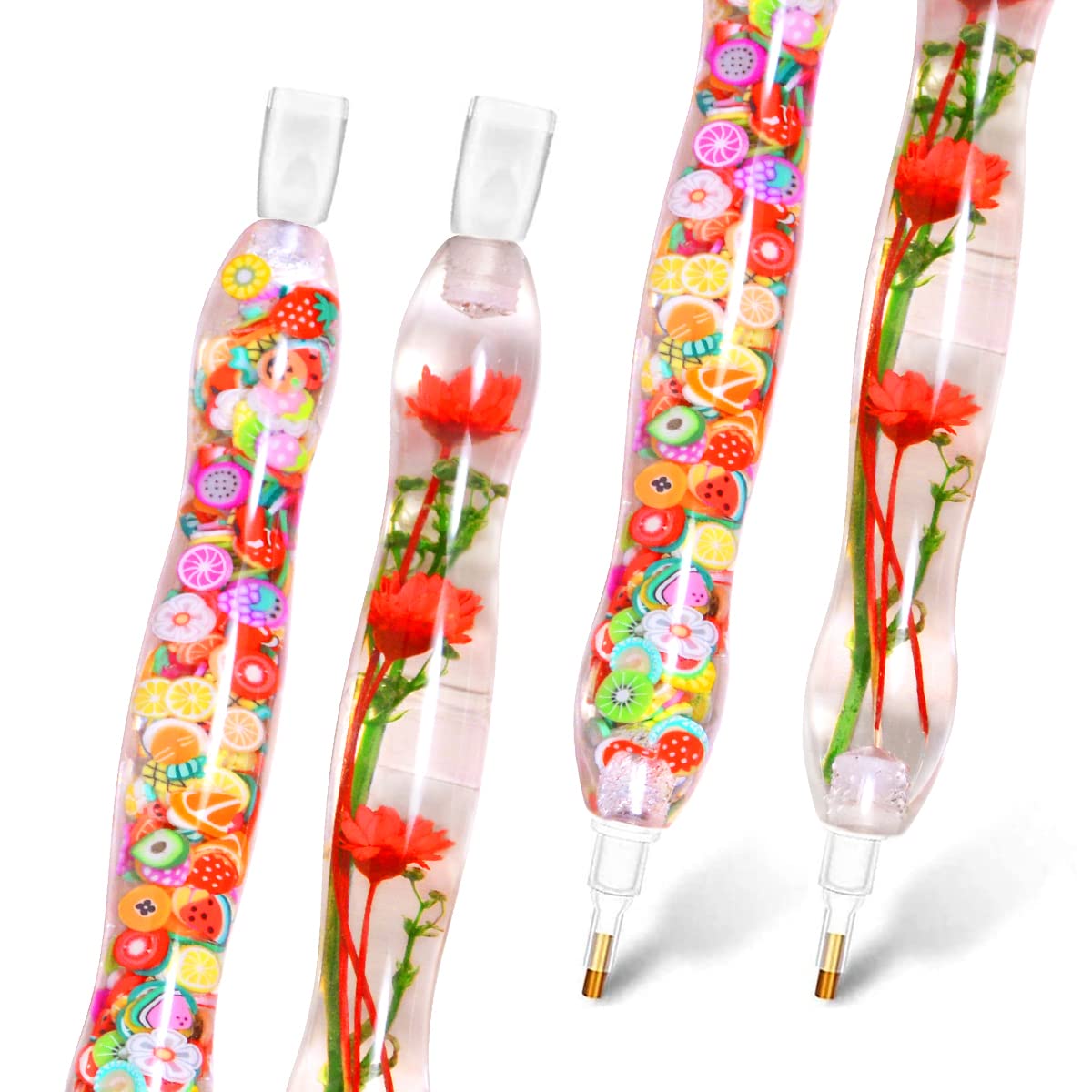 Praise V Do Diamond Painting Art Drill Accessories Pen Picker Tools Kit for Adult,5D Diamond Painting Bead Dotting Gem Dot Pen for Diamond Art Nail Art Flower Fruit