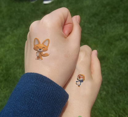 [Incal Tattoo] Inkjet & Laser Printable Waterproof Temporary Tattoo: 5 Sets(8.27 inchx11.7 inch) - Hobby & DIY Personalized Tattoo on your body (Inkjet Printer)