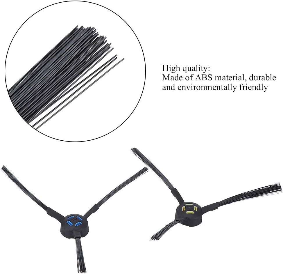Akozon Side Brush Accessory for ILIFE, 2Pcs Robot Vacuum Cleaner Accessories for ILIFE a7 v8S