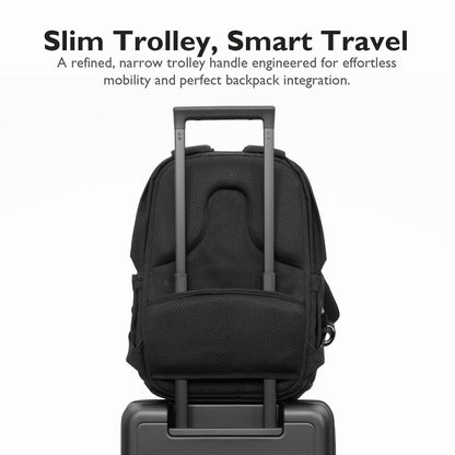 LEVEL8 Top Opening Carry on Luggage with Narrow Trolley Handle, Large Suitcases with Wheels Airline Approved, Expandable Hardside Luggage with Spinner Wheel for Men Women, 20 Inch, Yellow