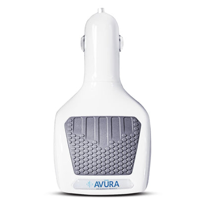 Micro3 Ozone Generator Air Purifier for Cars, Trucks, RVs, UTVs, Boats | Car Odor Eliminator and Air Freshener to Deodorize & Remove Smoke, Pet, Musty Odors (White)