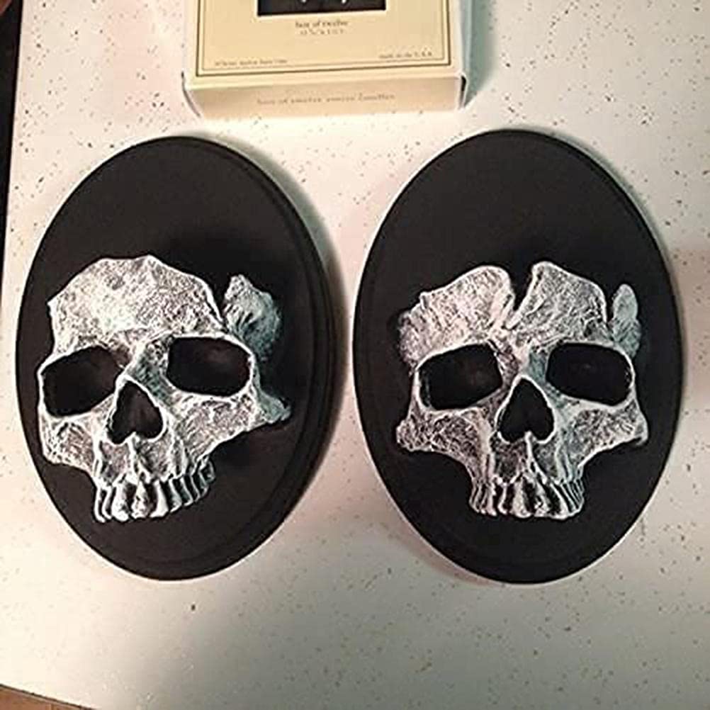 shenruifa Skeleton Wall Candle Holder Spooky Decor for Halloween Party Decoration 15cm (1)