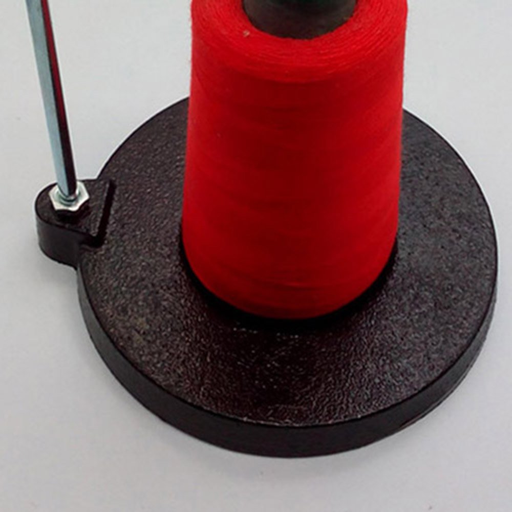 Tosnail 2 Packs Universal Cone and Spool Stand Thread Holder with Sturdy Metal Base