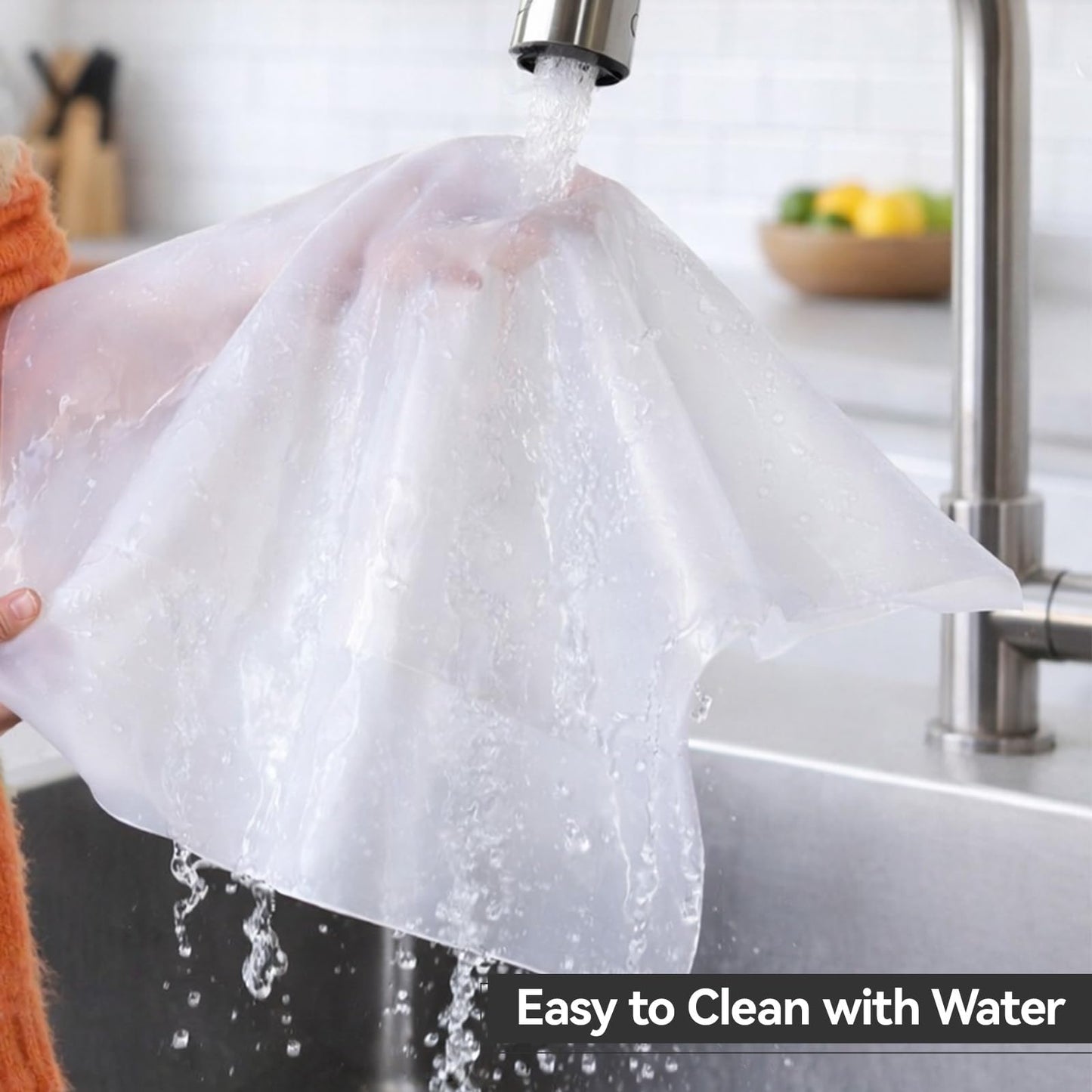 Silicone Mats for Kitchen Counter, 47.24"x 23.62" Thick Large Silicone Mat, Nonskid Heat Resistant Countertop Protector, Non-slip Heat Resistant Mats for Kitchen Table, Easy to Clean, No Creases