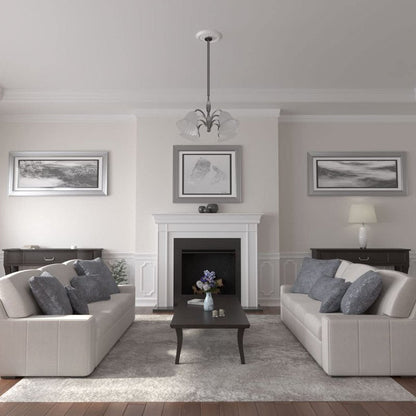 13 7/8"OD x 3 3/4"ID x 1 1/4"P Tirana Ceiling Medallion (Fits Canopies up to 4 3/4")