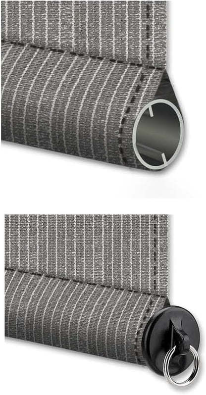 Sun Shade Parts Bungee Kit and End Cap, Weather Resistant for Coolaroo Exterior Roller Shade, Outdoor Blinds, 2 Sets