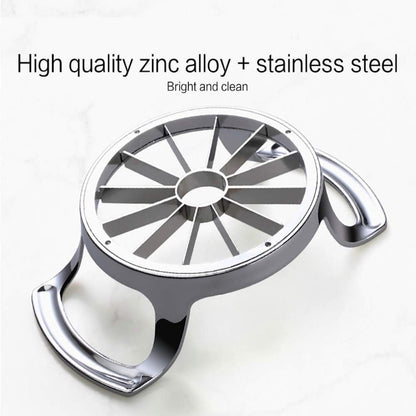 ELECTROEEL Premium Apple Slicer, Upgraded 12-Blade Extra Large Stainless Steel Cutter, Corer, Peeler for 4 Inch Apples