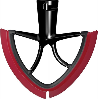New Metro Design Beater Blade Metal TH-MR for KitchenAid 4.5-5 Qt Tilt-head Stand Mixer, Red