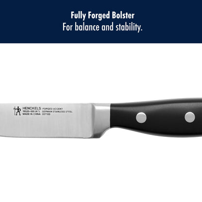 HENCKELS Forged Accent Razor-Sharp 2-pc Paring Knife Set, German Engineered Informed by 100+ Years of Mastery,Black