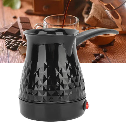 Even Heating Coffee Maker, Dual Anti-Scald Design, Removable Handle, 110V, 600ml