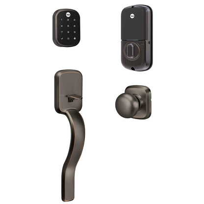 Yale Assure Lock - Wi-Fi Touchscreen Smart Lock with Valdosta Lever