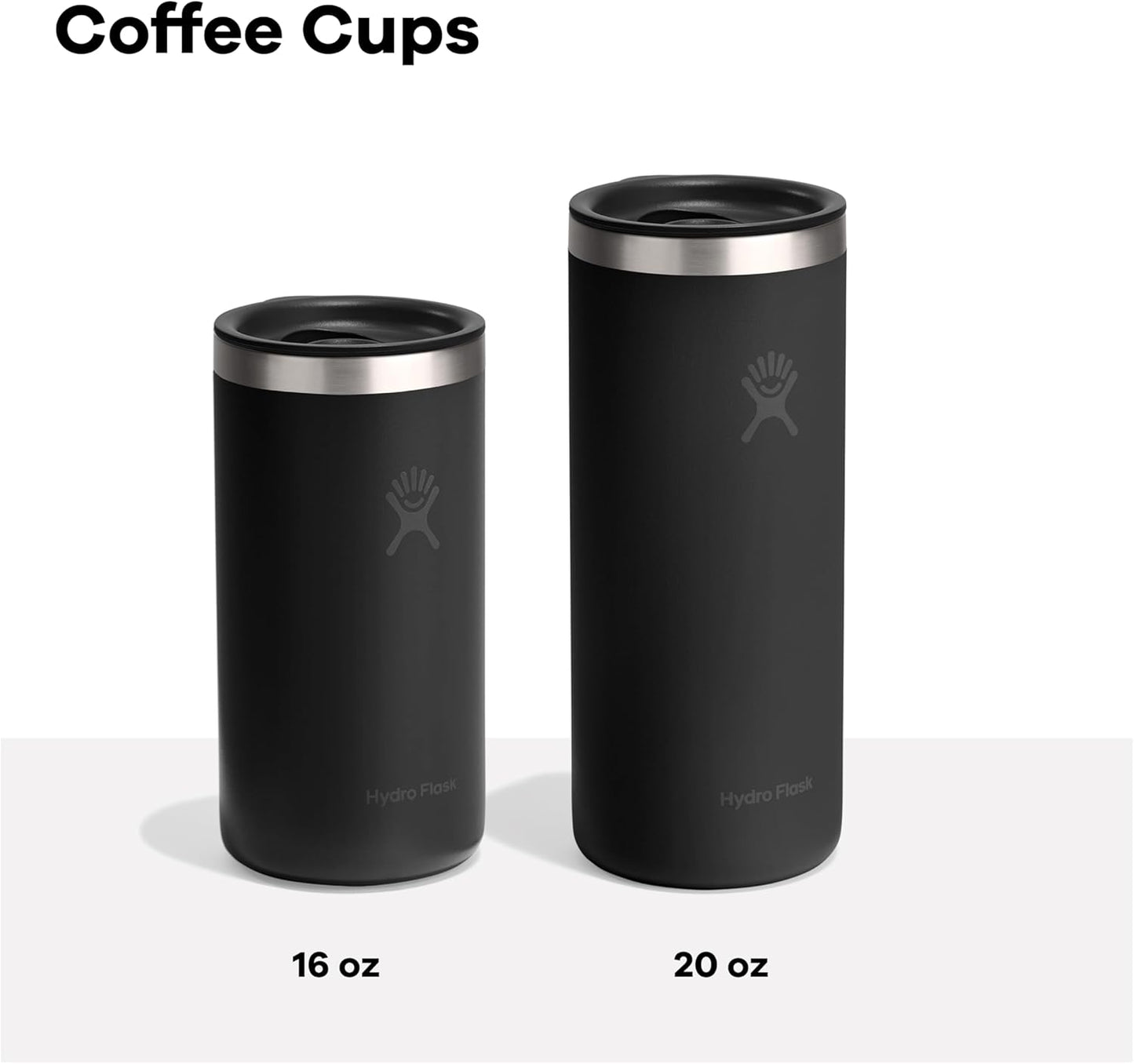 20 Oz Hydro Flask Travel Coffee Cup Insulated Stainless Steel, Non-Spill, Leak Proof To-Go Tumbler Oat Tan