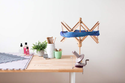 Knit Picks Yarn Winding Bundle - Yarn Ball Winder and Birch Wooden Yarn Swift