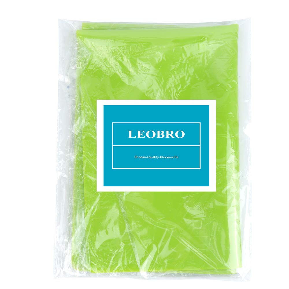 LEOBRO Silicone Mat, 23.4” x 15.6” Green Silicone Mats for Crafts, Resin Molds, Desk Mats, for Resin, Clay, Paint, Arts and Crafts, 1 MM Thick