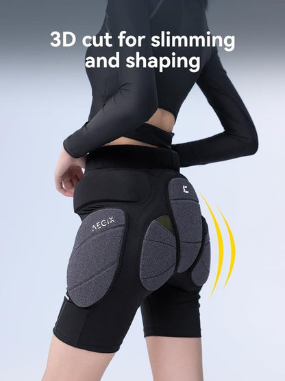 COPOZZ Padded Shorts for Snowboard, Skate and Ski - XRD - XL