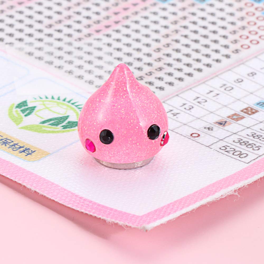DSLONG 6PCS Diamond Painting Magnet Cover Holder, Diamond Painting Magnet Cover, Cross Stitch Diamond Painting Holder, Suitable for DIY Diamond Painting Colored Art (Cute)
