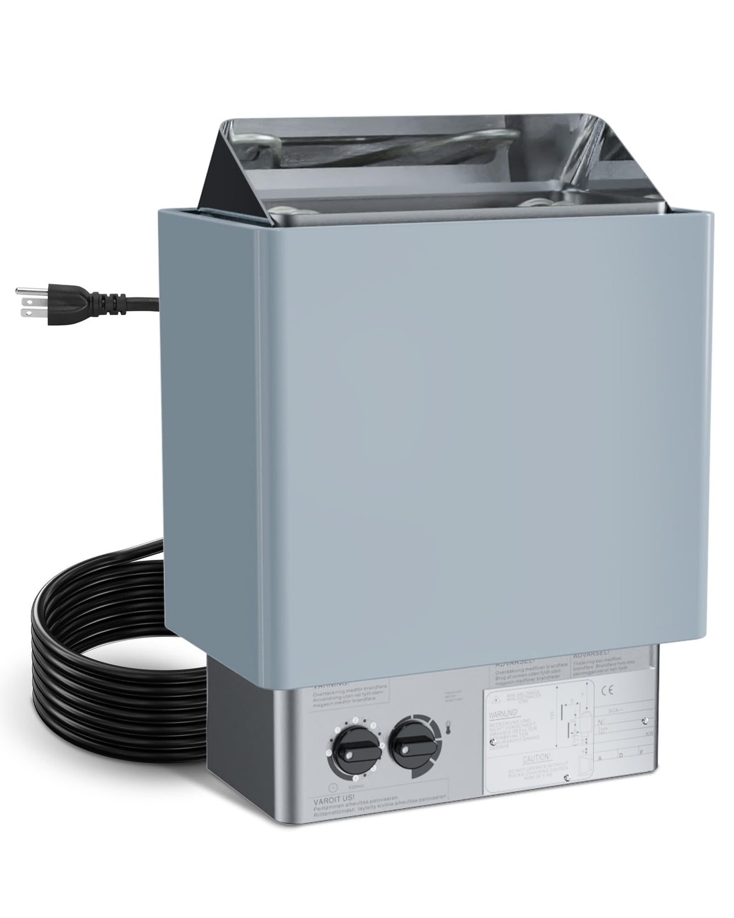 Drizzlen 2kW 110V Sauna Heater with Plug - Electric Sauna Heater, Plug and Play, Heats 100 cu. ft. in 30 Minutes
