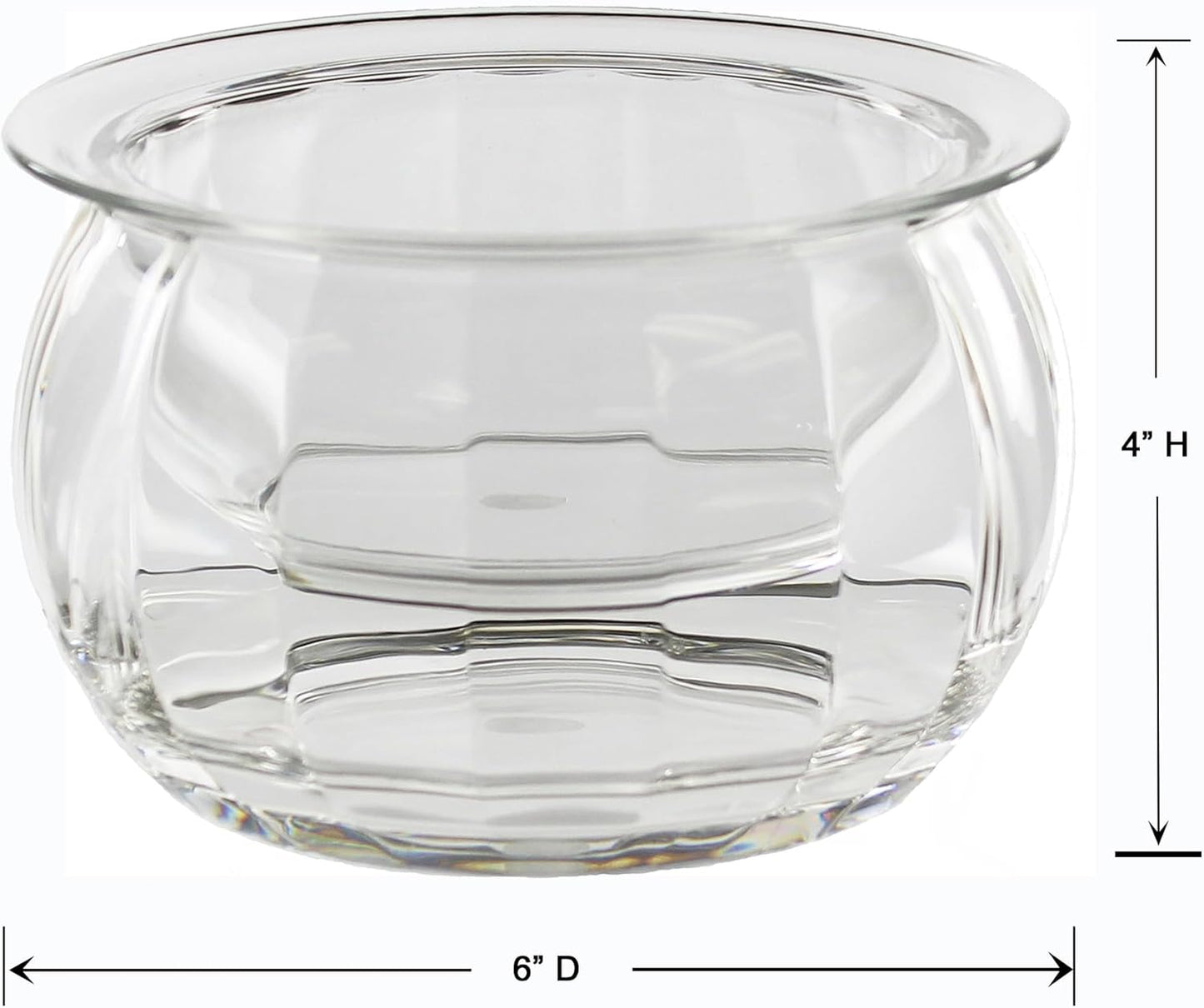 Prodyne Dips on Ice Acrylic Dip Bowl - 16 oz., Clear