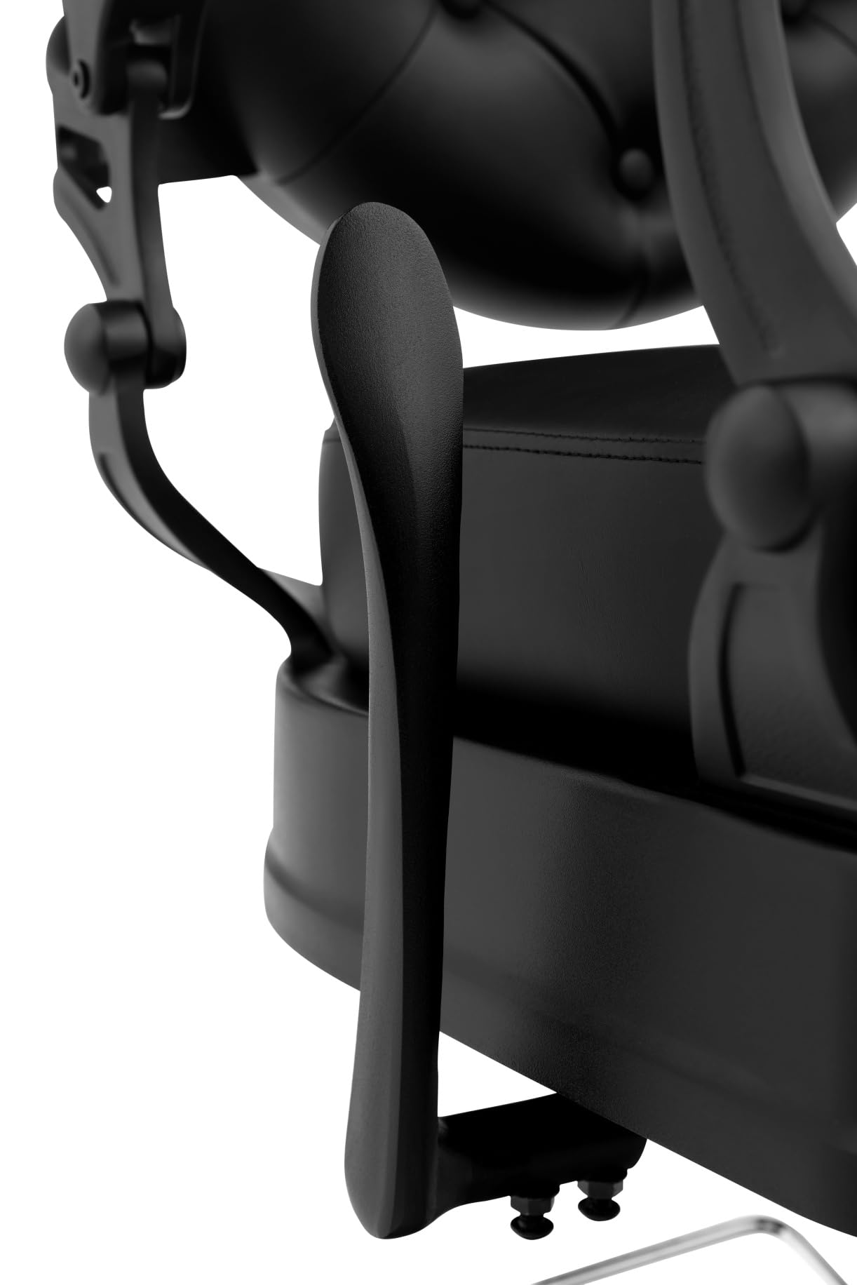 Funnylife Black All Purpose Hydraulic Recline Salon Chair Beauty Spa Vintage Barber Chair Styling Chair
