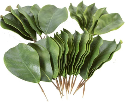 Artificial Magnolia Leaves Pack of 30