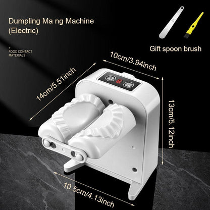 2023 New Automatic Easy Dumpling Maker Machine, Upgrade Auto Chinese Dumpling Wonton Empanada Ravioli Press Maker, Household Electric Fast Dumpling Maker Mould Machine For Kitchen Pastry Making.