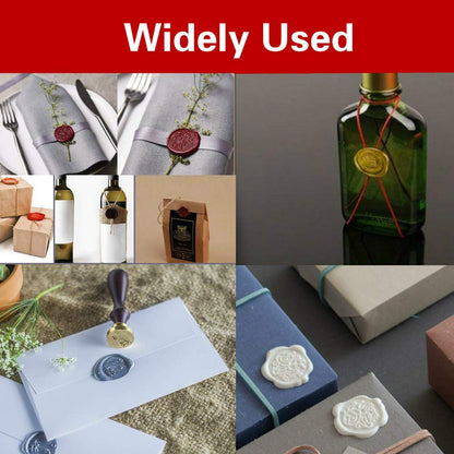 Wax Seal Stamp kit, ANBOSE Starry Animal Wax Seal Stamp Set with 7 PCS Removable Brass Heads and 1 Wooden Handle, Retro Vintage Mermaid Peacock Dragon Rabbit Flamingo Cat Swan Sealing Wax Stamp
