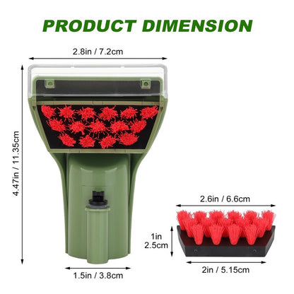Sgizoku 1400B Little Green Machine Attachment Brush Replacement Parts for Bissell Little-Green Upright & Portable Carpet Cleaners 1400B 1425 3860 1400W 1400 1844 2290A Series,1 Brush Head + 2 Brush