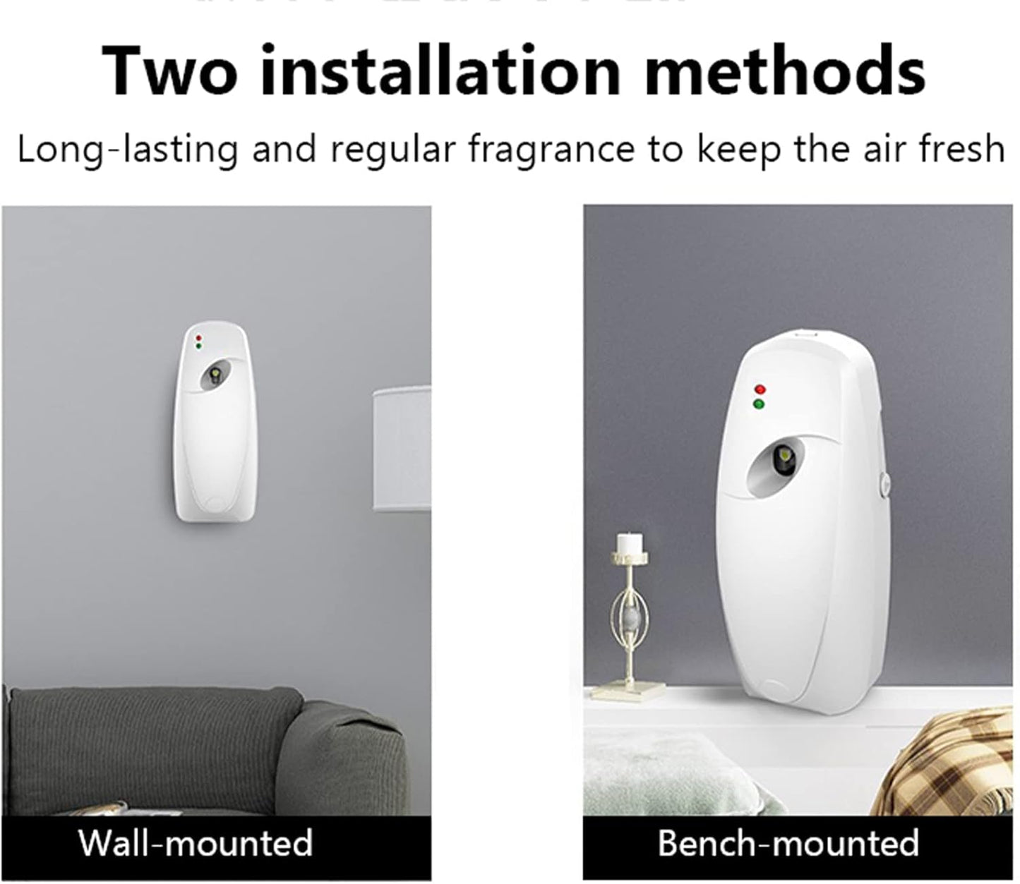Automatic Perfume Dispenser - Wall Mounted Fragrance Spray Dispenser for Home, Kitchen, Car, Hotel, Bedroom