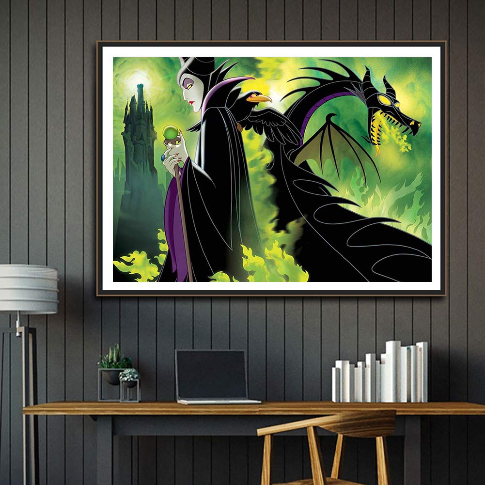 SUKIMI 5D DIY Diamond Art Painting Kits for Adults 16X20 inches Full Round Drill Rhinestone Embroidery for Wall Decoration