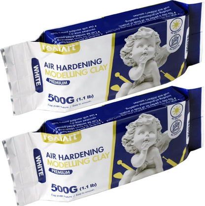 REALART Air Dry Clay for Adults (2.2 LB White) Airdry Clay Air Dry