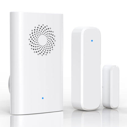 Wireless Door Sensor Chime, Door Open Alarm When Entry Business/Office/Store (500ft Range 51 Ringer Adjustable Volume) Home Alert Bell for Kid/Toddler Safety
