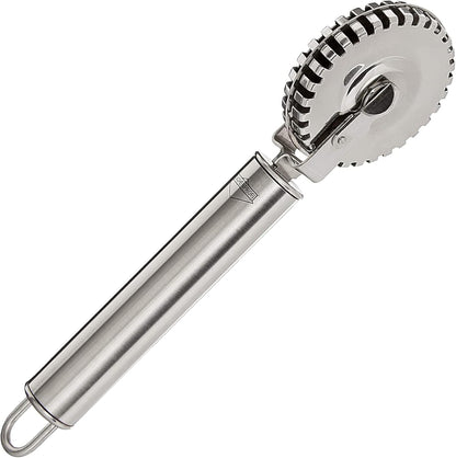 18/10 Kuechenprofi Ravioli Cutter, Stainless Steel Pastry and Pasta Cutting Wheel, Perfect for Cutting, Sealing