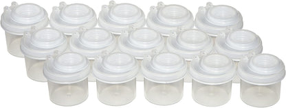 Hall Brothers Mini Spice Jars Set of 10 with Sifter and Cap (15) for Outdoors