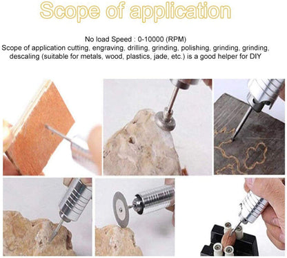 Lapidary Saw for Rock Cutting, 110V Wet Cutting Machine with 100cm Flexible Shaft, 0-10000 RPM, Jewelry Rock Cutter and Grinder Polisher for Gemstone, Jade, Stone