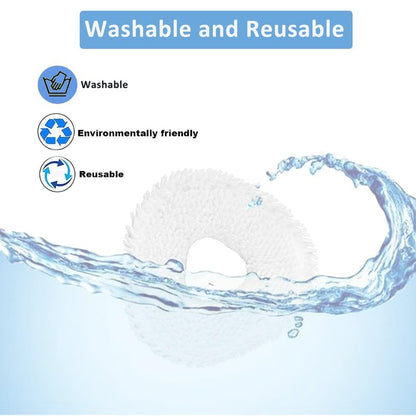 Avaenzo Replacement Mop Pads Compatible with Narwal Freo Pro X Ultra Narwal Freo Z Ultra Z10 T10 J3 J4 J5 R10 Microfiber Resuable Mop Cloth Robot Vacuum Cleaner Accessories