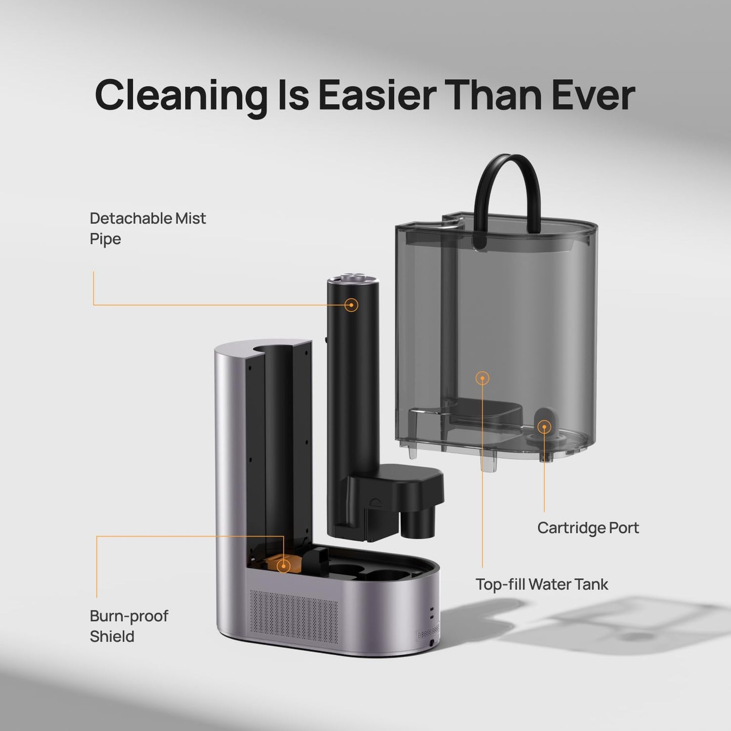 Dreo 6L Humidifiers for Bedroom, Smart Warm & Cool Mist for Large Room, 60Hr Quiet Runtime for Baby, Plant, Humidity Sensor, Indicator Light, 12H Timer, Google/Alexa, HM713S