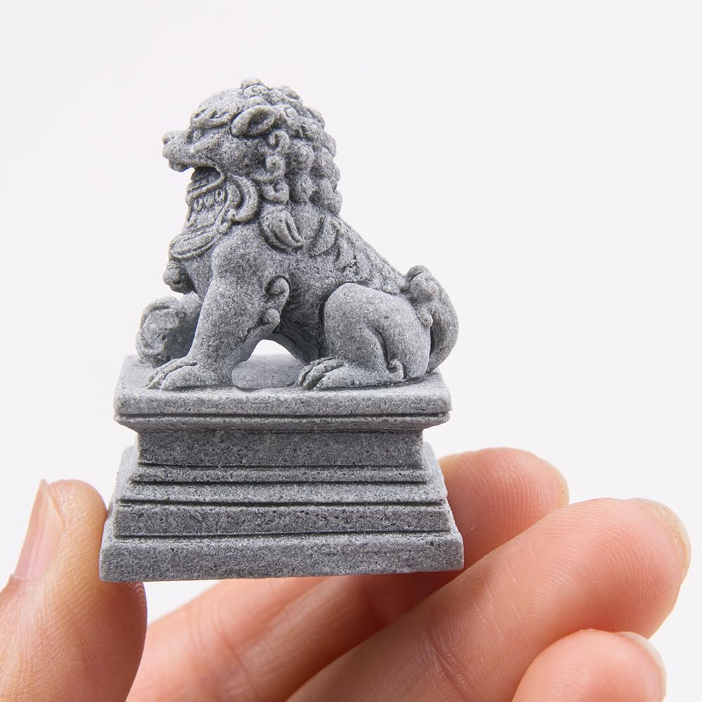 ZORZA 1Set Mini Chinese-Style Sandstone Figurines Enchanting Garden Bridge for Fairy Gardens Mini Zen Garden Decor Miniature Garden Accessories for Bonsai Terrariums Fish Tanks Decorations